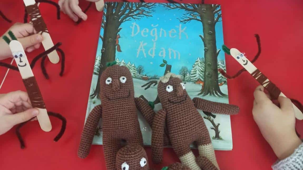 ''Değnek Adam'' Etkileşimli Kitap Okuma